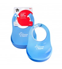 Baveta Comfy Neck, Tommee Tippee, 1 buc, Albastru